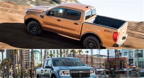Ford Ranger Vs Ford Maverick Size Difference And Powertrain Tractionlife