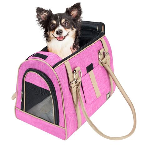 Frontpet Soft Pet Carrier Airline Approved Stylish Pink Pet Carrier