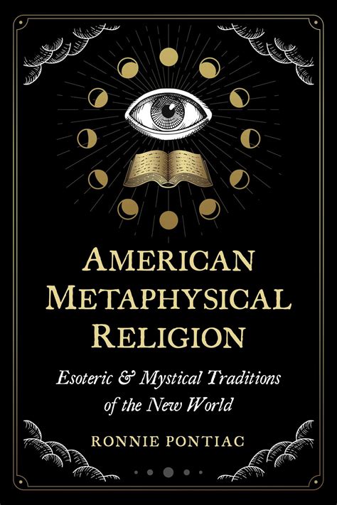 American Metaphysical Religion Book By Ronnie Pontiac Official Publisher Page Simon