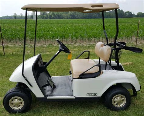 2012 Ez Go Txt White Gas Golf Cart Buckeye Pro Golf Carts