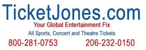 Ticket Jones - Sports Tickets, Concert Tickets, Theater Tickets, Football Tickets