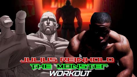 Julius Reinhold The Monster Workout Kengan Ashura Motivation