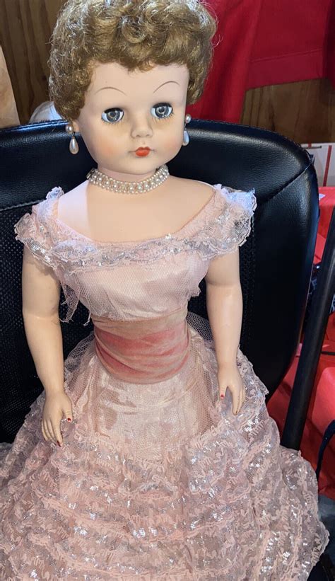 Vtg 1950s Sweet Rosemary Doll Rubber 30 Doll Needs Tlc Ebay