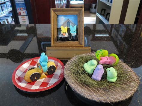 Peeps Diorama Contest First Friday The Pember Museum And Library