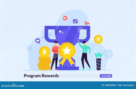 Earn Point Concept Loyalty Program And Get Rewards People Receive A
