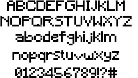 Minecrafter is the font used in the minecraft logo. Minecraft font by Craftron Gaming - FontRiver | Minecraft ...