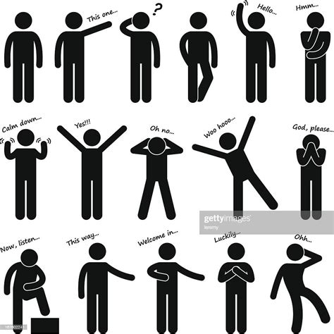 Diagram Of Body Language Signals High Res Vector Graphic Getty Images