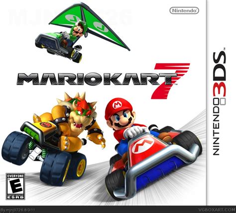 Mario Kart 7 Nintendo 3ds Box Art Cover By Mjnj0726
