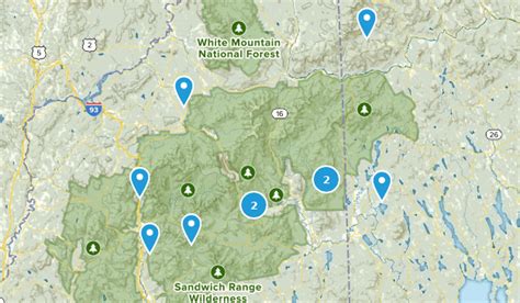 White Mountain National Forest Trail Map Maps For You