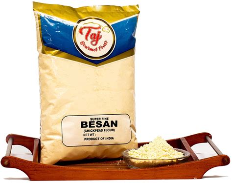Taj Premium Indian Besan Flour Chick Pea Gram Flour 2 Pounds 2