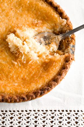 When i was a child, christmas didn't come to our house or grandmomma paul's house 4. French Coconut Pie | Paula Deen