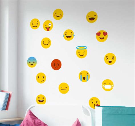 Whatsapp Emoji Wall Stickers Tenstickers