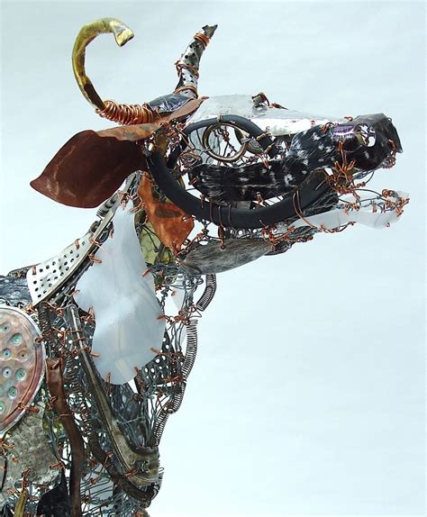 Upcycling Artist Turns Discarded Objects Into Lifelike Animal Sculptures