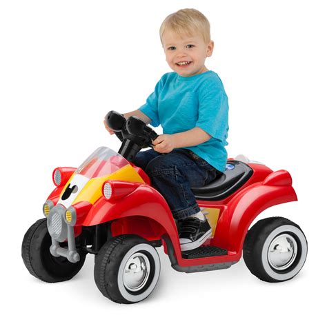 However, those with lower weight limits may fit smaller children better. Disney Mickey Mouse Hot Rod Toddler Ride-On Toy by Kid ...