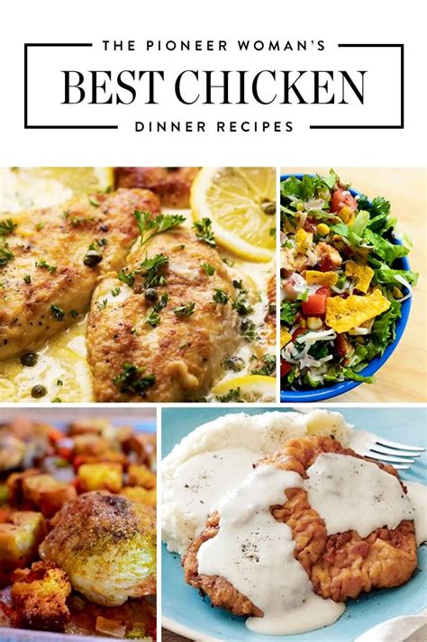 The pioneer woman's best chicken dinner recipes , by family fresh meals. The Pioneer Woman's Best Chicken Recipes | Food network ...