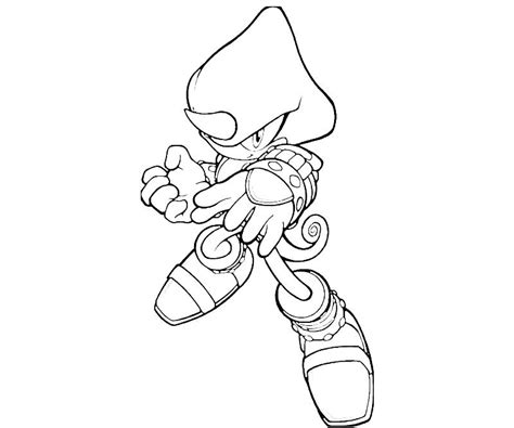 Desenho De Espio Do Jogo Sonic Para Colorir Tudodesenhos