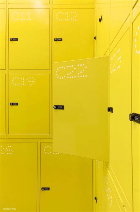 Yellow Locker Designs Lockers Workspace Design