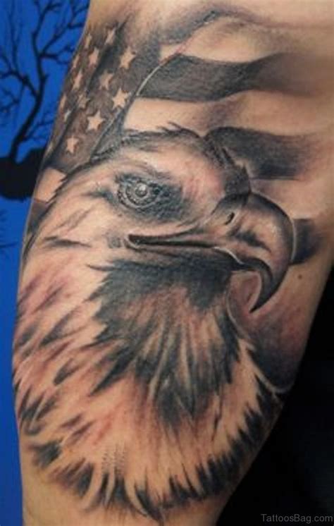 42 Perfect Eagle Tattoos For Leg Tattoo Designs