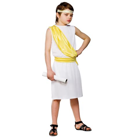 Ancient Greek Boy Kids Costume 8 10 Years Uk Clothing