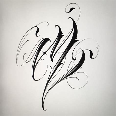 “m” 26challenge Tattoo Schriftzug Schriftarten Graffiti Buchstaben