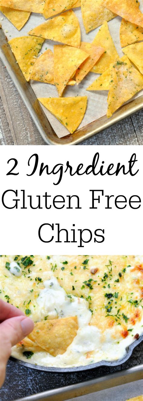 Shopping for gluten free items at the grocery store can be one of the toughest parts of having a gluten allergy. Two Ingredient Gluten Free Chips - My Suburban Kitchen