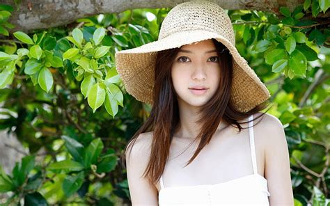 aizawa asian beauty brunette girl japanese rina woman hd wallpaper wallpaperbetter
