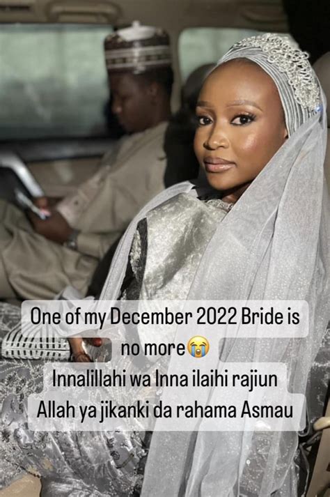 Nigerian Woman Dies One Month After Her Wedding
