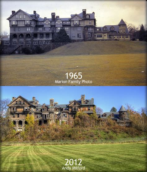 Abandoned Mansion Then And Now Imgur