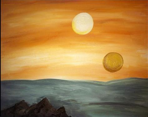 Two Suns Of Tatooine Star Wars By Ninachuuu On Deviantart