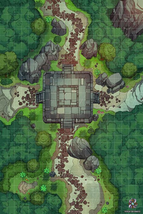 Roll20 Forest Map