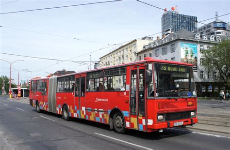Bratislava liegt in einem dreiländereck an der donau, direkt an den staatsgrenzen zu österreich und. Slowakei / Stadtbus Bratislava: Karosa B 741 CNG - Wagen ...