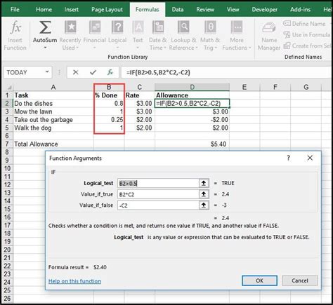 How To Create An If Then Formula In Excel Lpojust