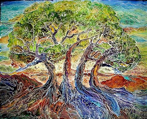 Batik Images Art Tree Of Life Batik ~ Commissioned By Artist Marcia