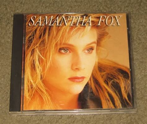 Samantha Fox Samantha Fox Cd 1987 Jive Records Self Titled St