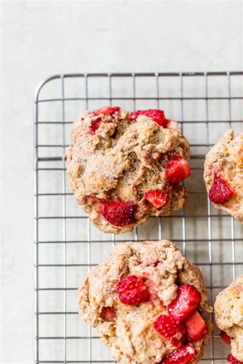 Strawberry Scones Made With Less Butter Skinnytaste