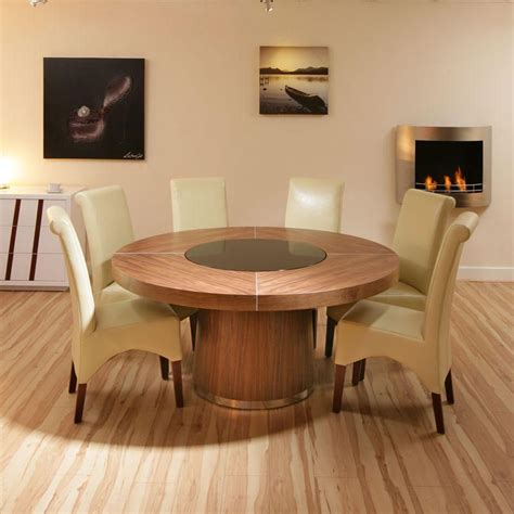 All dining room & kitchen bar & counter stools buffets & sideboards dining room chairs & benches dining room sets dining room tables. 20 Best Ideas of Elegance Large Round Dining Tables