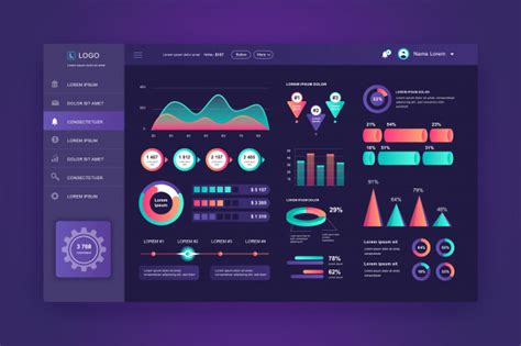 We take a look at the lesser discussed subject of admin dashboard design trends with examples from quality ui designers. Dashboard ui. admin panel design template with infographic ...