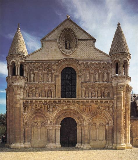 Notre Dame La Grande Poitiers French Xii Century Romanesque Art