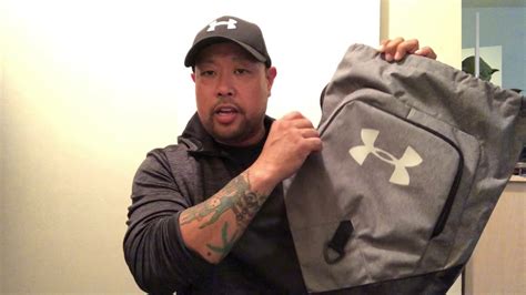Under Armour Undeniable Sackpack Review YouTube