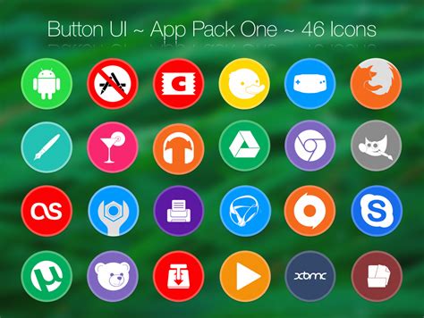 Button Ui App Pack One By Blackvariant On Deviantart