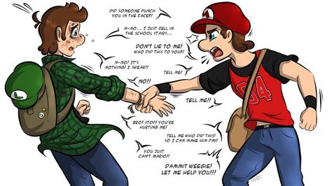 Who Did This To You By Elwensa On Deviantart Super Mario Story