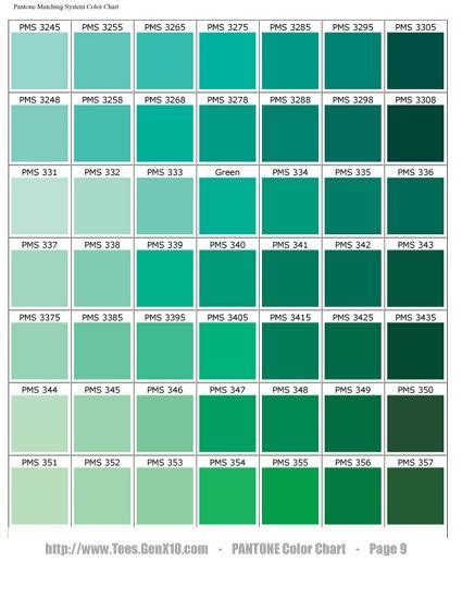 Pantone Greens Pantone Emerald Green 2013 Pantone Color Chart