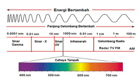 Gelombang Elektromagnetik Yang Memiliki Panjang Gelombang Terpendek