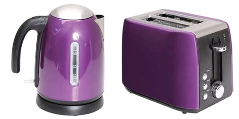 Quest Caravan Low Wattage 12l Kettle And Toaster Combo Purple