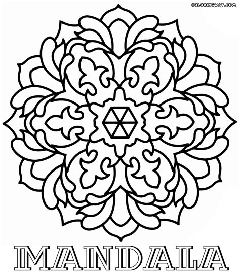 Intricate Mandala Coloring Pages Coloring Pages To Download And Print