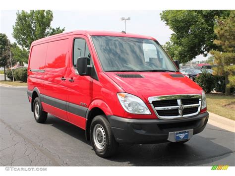 2008 Flame Red Dodge Sprinter Van 2500 Cargo 67340748