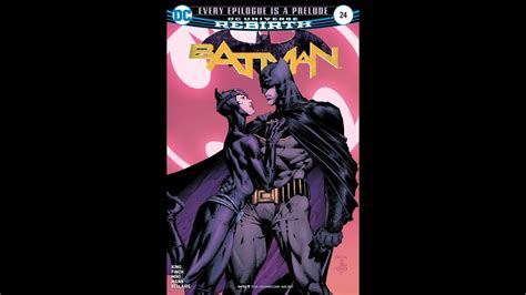 Batman Rebirth 24 Batman Proposes To Catwoman Comic Book Review By