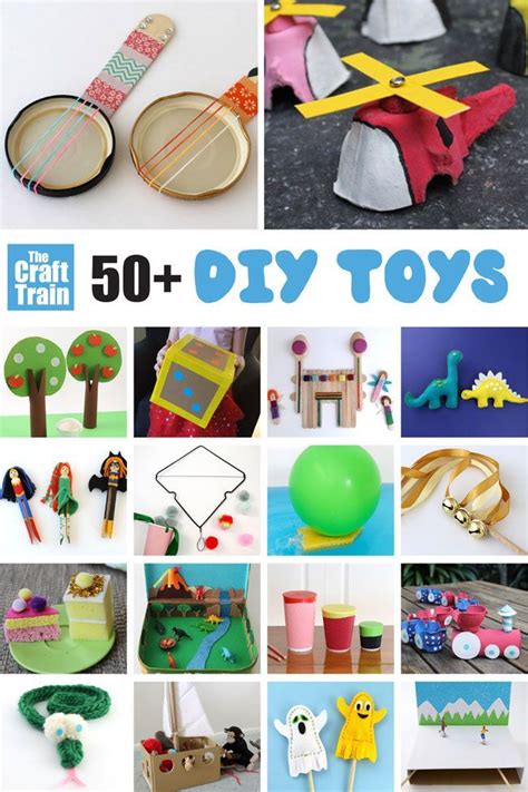 50 Diy Toys For Kids The Craft Train Creative Toys For Kids Diy