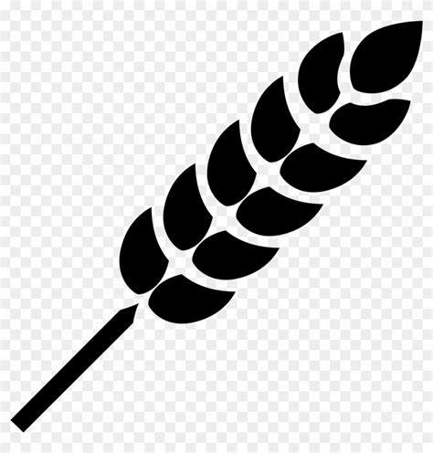 Grain Icon Png Wheat Icon Black Transparent Png 1600x160055456