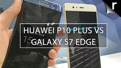 Tras semanas de rumores y filtraciones, los el mate 10 pro se aproxima más al concepto 'sin marcos' al pasar el lector de huellas a la parte trasera. Huawei P10 Plus vs S7 Edge: Huawei and Samsung 5.5-inch ...